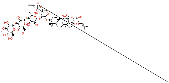 22-Hydroxy-24-dehydroechinoside A